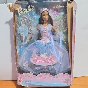 Barbie Swan Lake Odette Doll with Blue and Pink Outfit